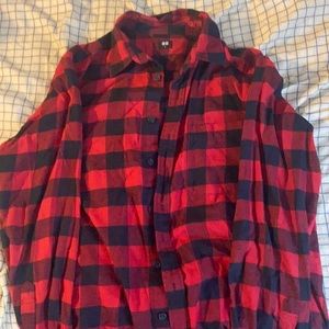 Red and black flannel